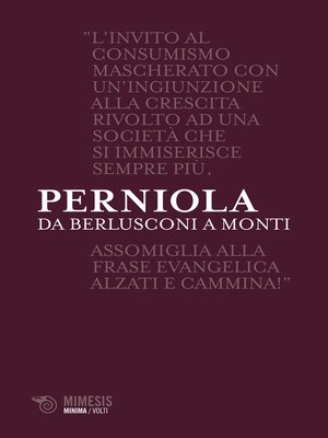 cover image of Da Berlusconi a Monti